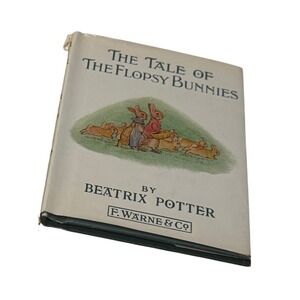 The Tale of the Flopsy Bunnies Beatrix Potter Vintage Childrens Book F Warne Co